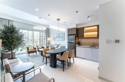 Apartment - 1 Bedroom - 1 Bathroom for rent in Grand Bleu Tower 1 - EMAAR Beachfront - Dubai Harbour - Dubai