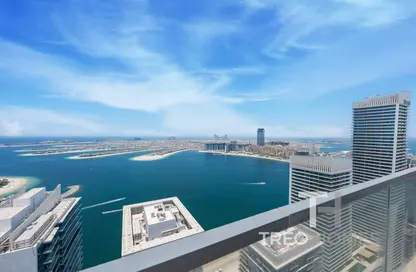 Apartment - 3 Bedrooms - 3 Bathrooms for rent in Marina Vista - EMAAR Beachfront - Dubai Harbour - Dubai