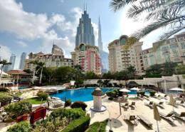 Pool image for: Apartment - 2 bedrooms - 3 bathrooms for rent in Tulip - Al Murooj Complex - Zabeel - Dubai, Image 1