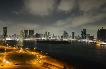 شقة - غرفة نوم - 2 حمامات للايجار في برج الشاطئ - الخان لاجون - الخان - الشارقة