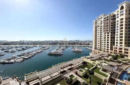 Apartment - 2 Bedrooms - 3 Bathrooms for rent in Marina Residences 1 - Marina Residences - Palm Jumeirah - Dubai