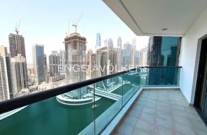 Apartment - 2 Bedrooms - 3 Bathrooms for rent in Time Place Tower - Dubai Marina - Dubai