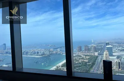 شقة - 3 غرف نوم - 3 حمامات للايجار في أوشن هايتس - دبي مارينا - دبي