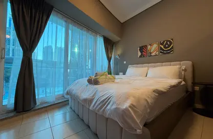 Apartment - Studio - 1 Bathroom for rent in Lake Terrace - JLT Cluster D - Jumeirah Lake Towers - Dubai