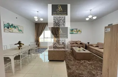 شقة - 2 غرف نوم - 2 حمامات للبيع في أورينت تاور 1 - أورينت تاور - البستان - عجمان