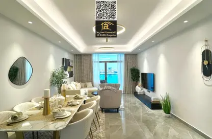 Apartment - 1 Bedroom - 2 Bathrooms for sale in Ajman Creek Towers - Al Rashidiya 1 - Al Rashidiya - Ajman