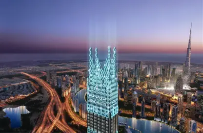 Apartment - 3 Bedrooms - 4 Bathrooms for sale in Burj Binghatti Jacob  and  Co - Business Bay - Dubai