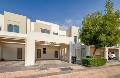 Outdoor House image for: Villa - 3 Bedrooms - 4 Bathrooms for rent in Hayat Townhouses - Town Square - Dubai, Image 1
