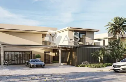 Outdoor House image for: Villa - 4 Bedrooms - 5 Bathrooms for sale in Beach Homes - Falcon Island - Al Hamra Village - Ras Al Khaimah, Image 1