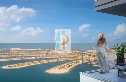 Apartment - 1 Bedroom - 1 Bathroom for sale in Seapoint - EMAAR Beachfront - Dubai Harbour - Dubai