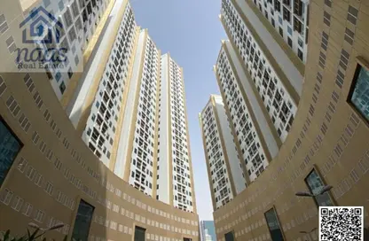 شقة - غرفة نوم - 2 حمامات للبيع في B3 برج - أبراج لؤلؤة عجمان - عجمان وسط المدينة - عجمان