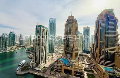 شقة - غرفة نوم - 2 حمامات للايجار في (برج كيان (إنفينيتي - دبي مارينا - دبي