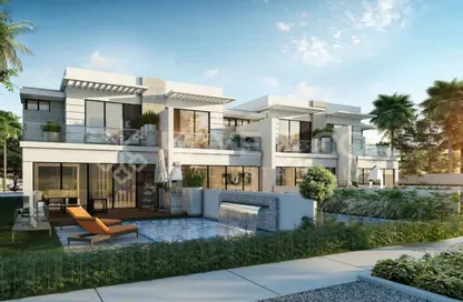Outdoor House image for: Villa - 4 Bedrooms - 5 Bathrooms for sale in Silver Springs 3 - Silver Springs - DAMAC Hills - Dubai, Image 1