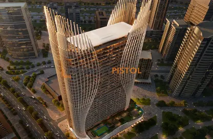 Apartment - 1 Bedroom - 2 Bathrooms for sale in Binghatti Skyhall - Business Bay - Dubai