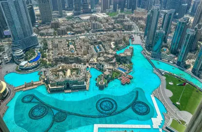 شقة - 2 غرف نوم - 3 حمامات للايجار في برج خليفة - برج خليفة - دبي وسط المدينة - دبي