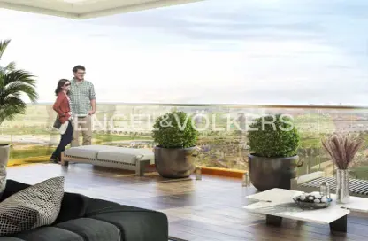 Apartment - 1 Bedroom - 1 Bathroom for sale in Golf Greens 1 - Tower A - Golf Greens - DAMAC Hills - Dubai
