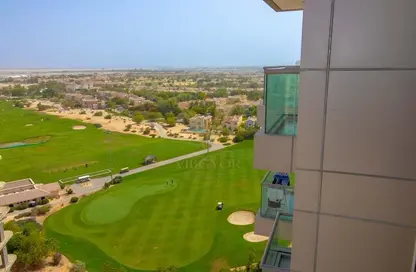 شقة - غرفة نوم - 2 حمامات للايجار في مرتفعات الصقر - مدينة دبي الرياضية - دبي