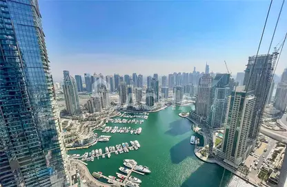 Water View image for: Apartment - 3 Bedrooms - 4 Bathrooms for sale in Damac Heights - Dubai Marina - Dubai, Image 1