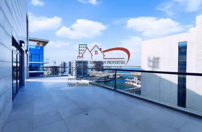 Duplex - 4 Bedrooms - 5 Bathrooms for rent in Al Hattan Residence - Al Raha Beach - Abu Dhabi