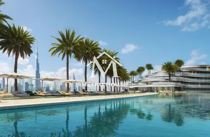 Apartment - Studio - 1 Bathroom for sale in Binghatti Aquarise - Business Bay - Dubai