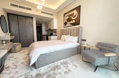 Apartment - Studio - 1 Bathroom for rent in Samana Golf Avenue - Dubai Studio City - Dubai