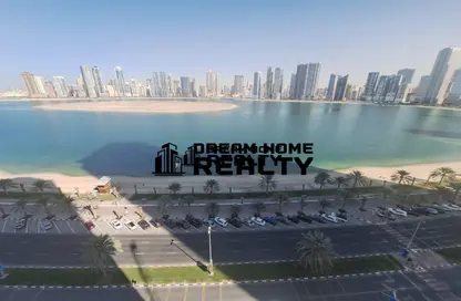 Apartment - 3 Bedrooms - 3 Bathrooms for rent in Al Sondos Tower - Al Khan Lagoon - Al Khan - Sharjah
