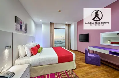 Apartment - 1 Bedroom - 2 Bathrooms for rent in Ramada Hotel and Suites by Wyndham Dubai JBR - The Walk - Jumeirah Beach Residence - Dubai