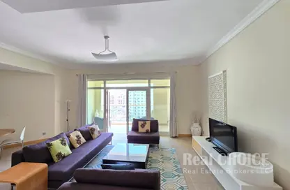 Apartment - 2 Bedrooms - 3 Bathrooms for rent in Al Das - Shoreline Apartments - Palm Jumeirah - Dubai