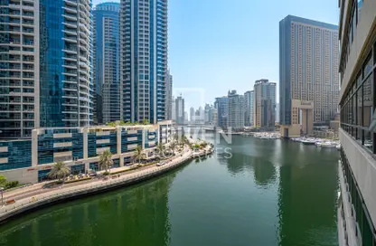 Apartment - 1 Bedroom - 2 Bathrooms for rent in Marina Quays North - Marina Quays - Dubai Marina - Dubai