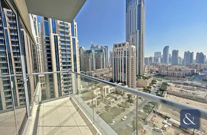 Balcony image for: Apartment - 1 Bedroom - 2 Bathrooms for sale in Bahwan Tower Downtown - Downtown Dubai - Dubai, Image 1