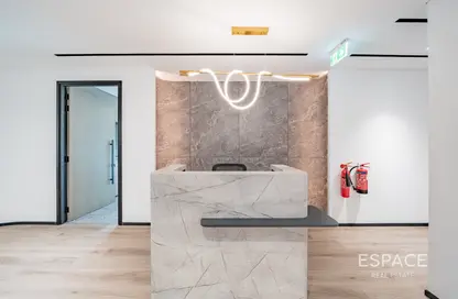 Office Space - Studio - 2 Bathrooms for rent in Swiss Tower - JLT Cluster Y - Jumeirah Lake Towers - Dubai