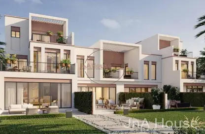 Townhouse - 4 Bedrooms - 4 Bathrooms for sale in Costa Brava 1 - Costa Brava at DAMAC Lagoons - Damac Lagoons - Dubai