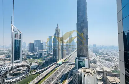 شقة - 2 غرف نوم - 3 حمامات للايجار في بلو تاور - شارع الشيخ زايد - دبي