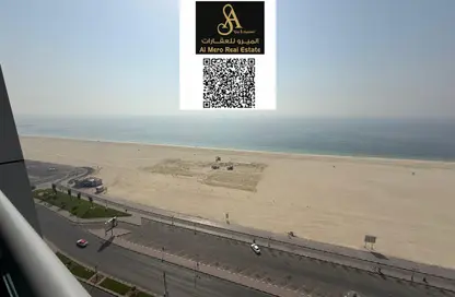 Apartment - 1 Bedroom - 1 Bathroom for rent in Ajman Corniche Residences - Ajman Corniche Road - Ajman