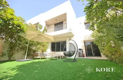 Outdoor House image for: Townhouse - 3 Bedrooms - 4 Bathrooms for rent in Hayat Townhouses - Town Square - Dubai, Image 1