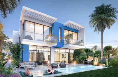 Outdoor House image for: Townhouse - 4 Bedrooms - 3 Bathrooms for sale in Santorini - Damac Lagoons - Dubai, Image 1