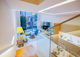 Room / Bedroom image for: Duplex - 1 bedroom - 1 bathroom for rent in SLS Dubai Hotel & Residences - Business Bay - Dubai, Image 1