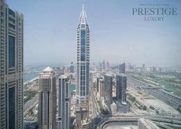 Outdoor Building image for: Apartment - 1 bedroom - 2 bathrooms for sale in MAG 218 - Dubai Marina - Dubai, Image 1