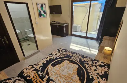 Apartment - Studio - 1 Bathroom for rent in Al Rumailah building - Al Rumailah 2 - Al Rumaila - Ajman