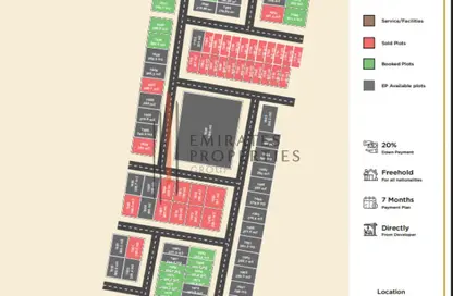 Land - Studio for sale in Al Helio 1 - Al Helio - Ajman