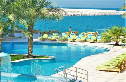 Pool image for: Apartment - 1 Bedroom - 2 Bathrooms for rent in Marjan Island Resort and Spa - Al Marjan Island - Ras Al Khaimah, Image 1