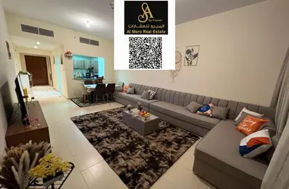 Apartment - 2 Bedrooms - 3 Bathrooms for rent in Ajman One Tower 2 - Ajman One - Ajman Downtown - Ajman