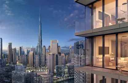 Apartment - Studio - 1 Bathroom for sale in Peninsula Four - Peninsula - Business Bay - Dubai