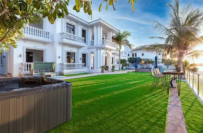 Villa - 6 Bedrooms - 7 Bathrooms for rent in Signature Villas Frond D - Signature Villas - Palm Jumeirah - Dubai