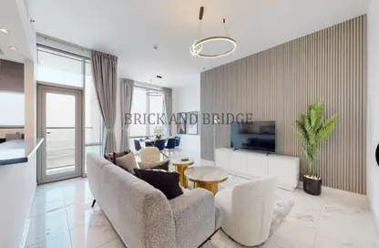 Living Room image for: Apartment - 2 Bedrooms - 3 Bathrooms for rent in Noura Tower - Al Habtoor City - Business Bay - Dubai, Image 1