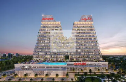 Apartment - 2 Bedrooms - 3 Bathrooms for sale in Sparklz By Danube - Al Furjan - Dubai