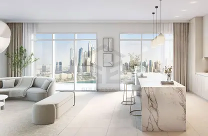 Apartment - 1 Bedroom - 1 Bathroom for sale in Beach Mansion - EMAAR Beachfront - Dubai Harbour - Dubai
