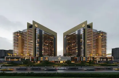 Apartment - 1 Bedroom - 2 Bathrooms for sale in Butterfly Towers - Arjan - Dubai
