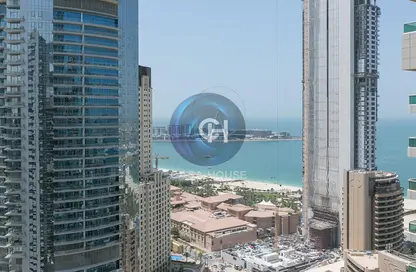 شقة - غرفة نوم - 2 حمامات للبيع في سكاي فيو - دبي مارينا - دبي