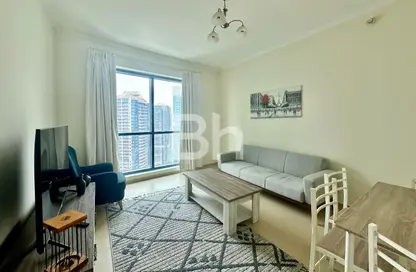 Apartment - 1 Bedroom - 2 Bathrooms for rent in Jumeirah Bay X1 - JLT Cluster X - Jumeirah Lake Towers - Dubai